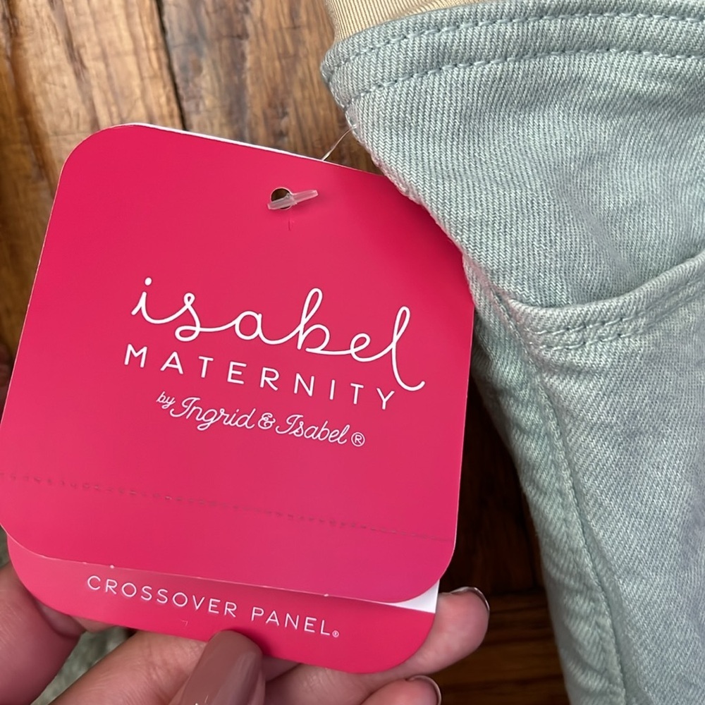 NWT isabel maternity midi short size: 10 NWT - image 2